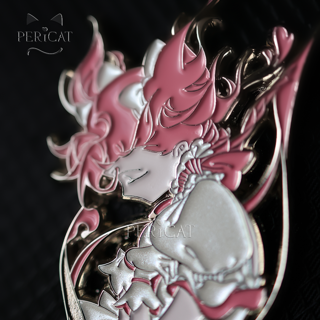 [In Hand] Wish Rises: Pink Genesis Enamel Pins