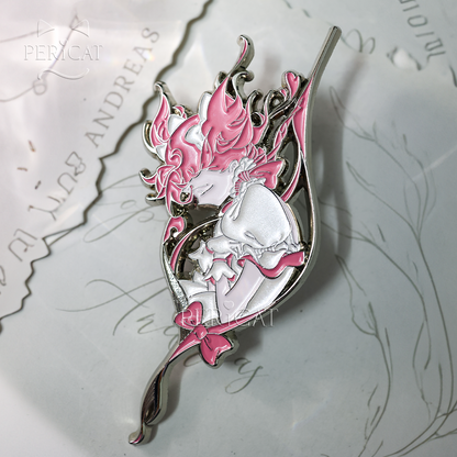 [In Hand] Wish Rises: Pink Genesis Enamel Pins