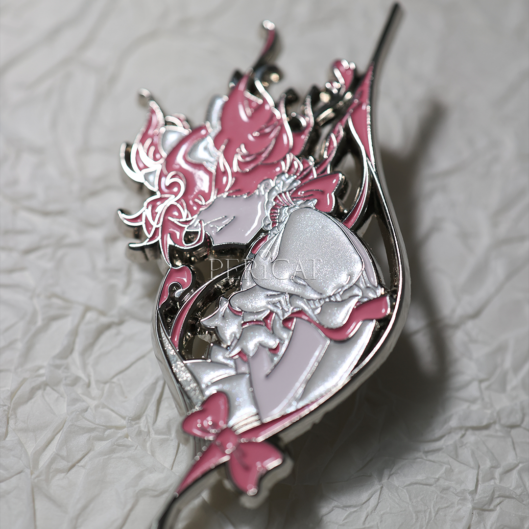 [In Hand] Wish Rises: Pink Genesis Enamel Pins