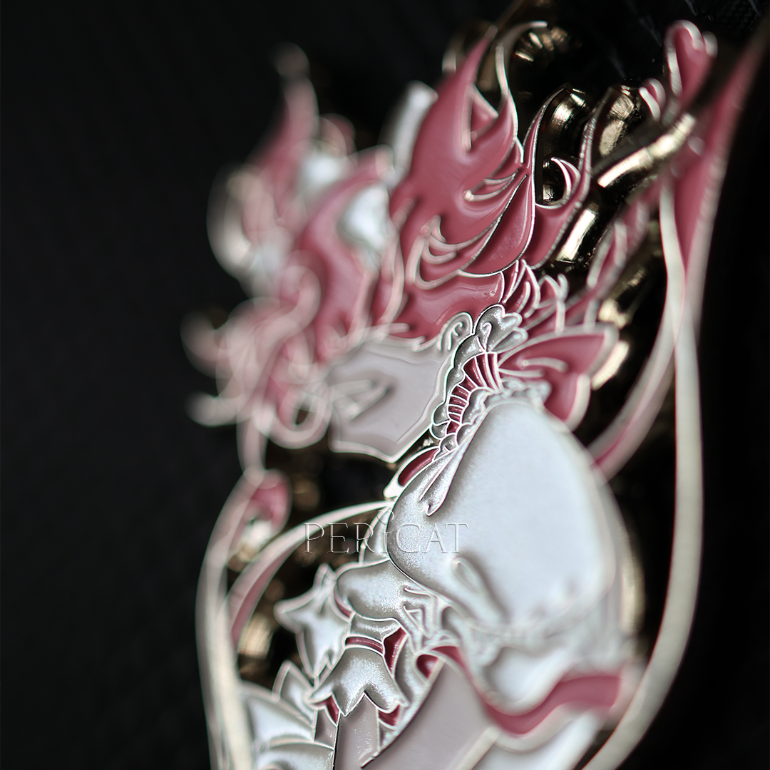 [In Hand] Wish Rises: Pink Genesis Enamel Pins